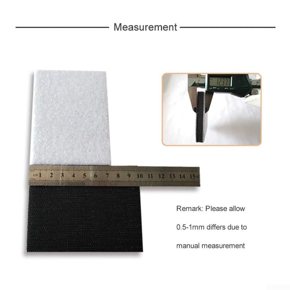 Cuscinetto di interfaccia in spugna morbida 75 x 100 mm, gancio rettangolare e loop per levigatrice, disco in schiuma per levigatura dei contorni e riduzione delle vibrazioni