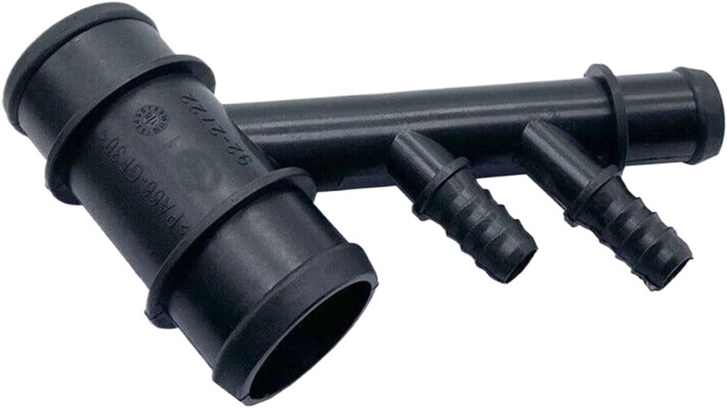 LR050854 LR034637 Car Black 5 Way Plastic Hose Connector Compatible With D-iscovery Sport 2010-2016 Oem LR034637 LR050854