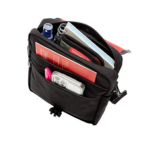 Manhattan Portage Urban Bag Black 1000D Cordura® Classic Fabric Water Resistant For Work Business School Handbag #TOP5