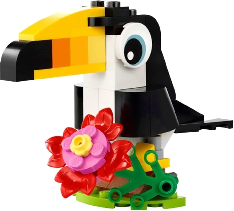 Creator 3-in-1 Tropical Toucan, 59 Pieces, Ages 6+, Building