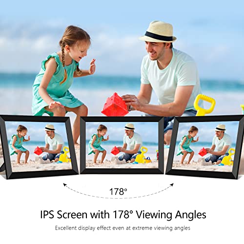 Frameo Digital Photo Frame 10.1 Inch Wifi Digital Picture Frame 1280X800 Ips Touch Screen 16Gb Storage Auto-Rotate Wall-Mountable Easy Setup To Share Photos & Videos Via Frameo App From Anywhere #TOP6