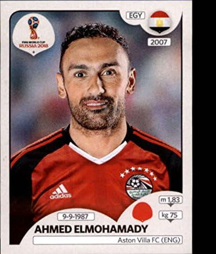2018 Panini World Cup Stickers Russia #76 Ahmed El Mohamady Egipto - Adhesivo de fútbol