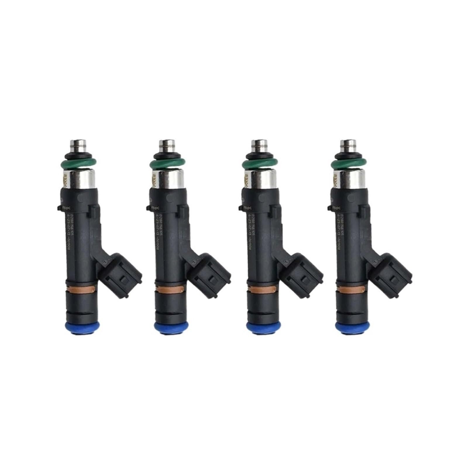 Petrol Fuel Injector Nozzle for Mercury for Mariner for Milan 2.3L I4 2006-2009 4PCS OE 0280158105 0280158003 Car Fuel Injector