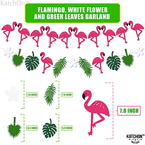 Felt Flamingo Garland For Flamingo Decorations - 2 String, No Diy | Flamingo Party Decorations | Tropical Party Decorations, Flamingo Banner | Flamingo Birthday Decorations | Flamingo Party Supplies #TOP3
