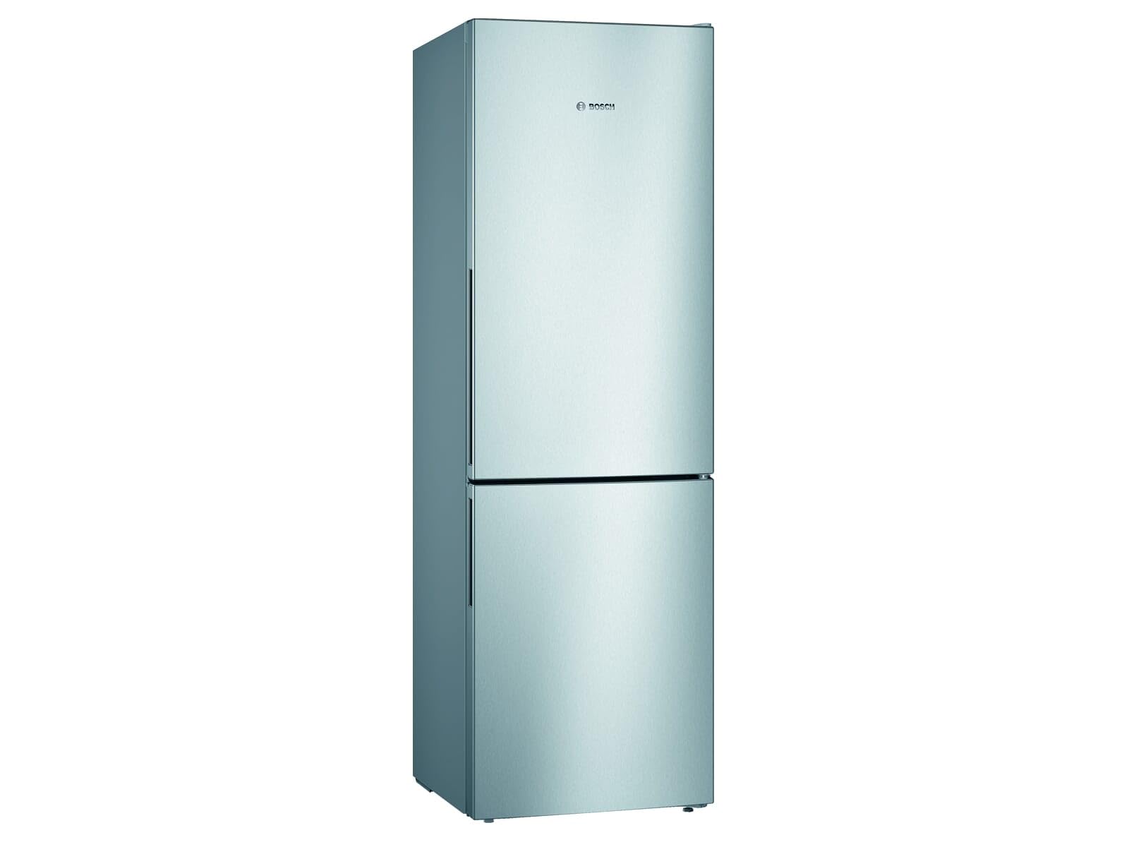 Bosch Serie 4 Freistehende Kühl-Gefrier-Kombination 186 x 60 cm KGV36VLEA | LowFrost für selteneres Abtauen, VitaFresh Frischesystem, extra große BigBox Gefrierschublade, helle LED-Beleuchtung