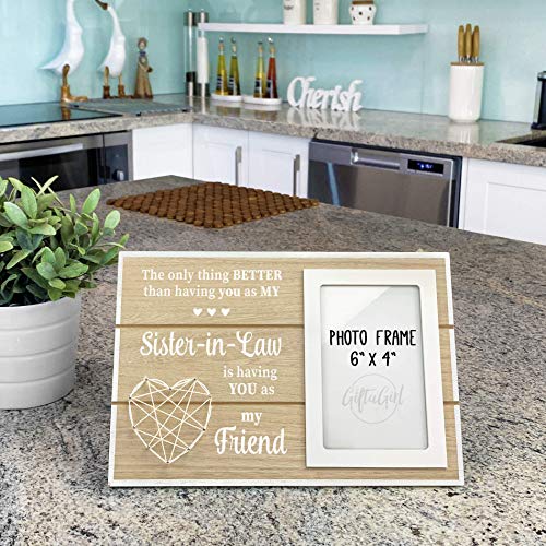 Giftagirl Sister In Law Mothers Day Or Birthday Gifts - Lovely Sister In Law Gifts With A Beautiful Message And Meaning. A Very Unique Gift Idea For Any Occasion, And Arrive Beautifully Gift Boxed #TOP4