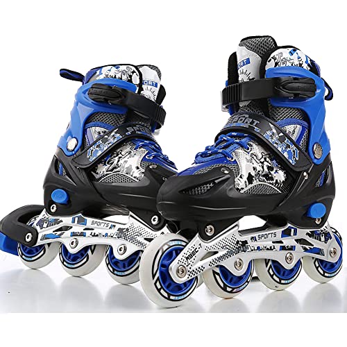 SWEETDREAM インラインスケート ローラースケート サイズ調整可能 発光 子供用 大人 初心者向 Inline skate 女の子 男の子