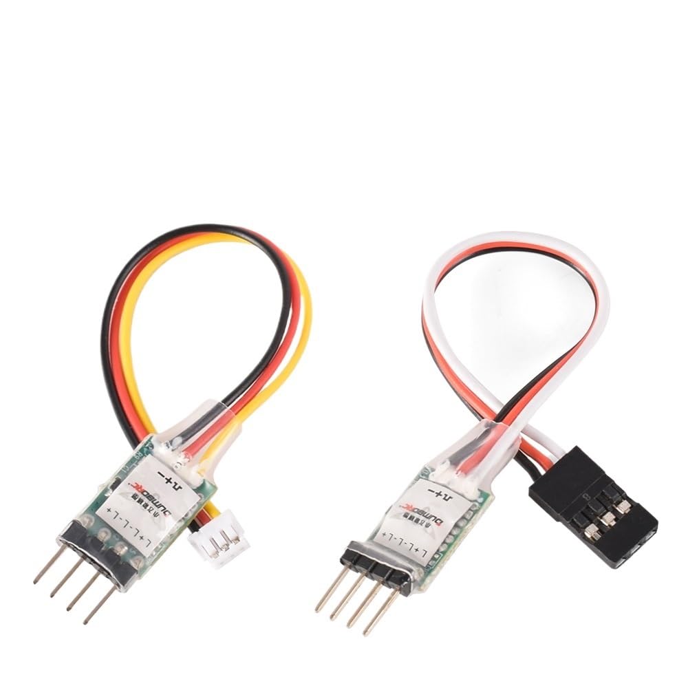DUMBORC RC Light Controller Switch Panel System Turn on/Off 3CH for RC Car Vehicle RC Mini Car Fixed Wing Aircraft Parts(JR plug)