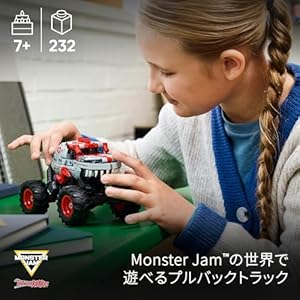 Amazon.co.jp - レゴ® テクニック Monster Jam™ ThunderROARus™ Pull-Back 42200