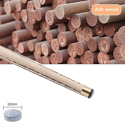 Taco de billar de madera 145 cm con estuche portátil miniatura 4