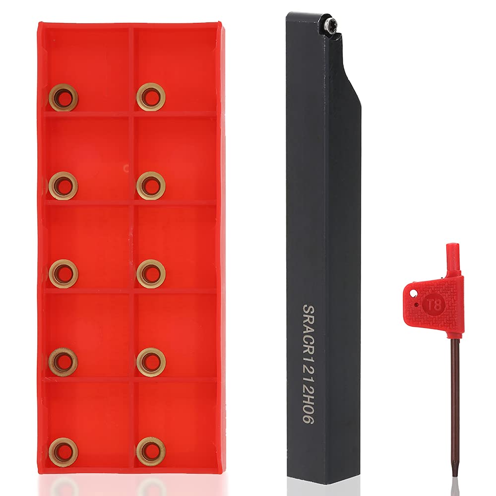 SRACR1212H06 Tool Holder Indexable Boring Bar Wrench For Lathe Turning Tool With Carbide Insert