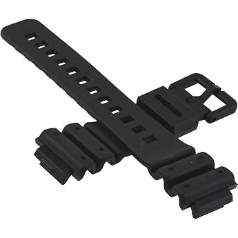 Casio DW6900-1V Strap With PLastic Buckle
