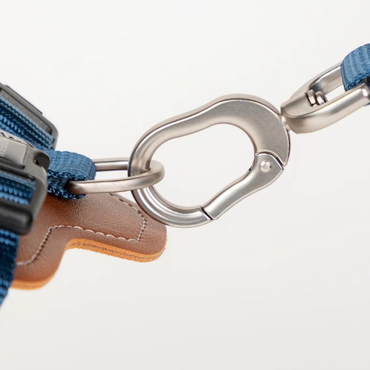 Arnés ajustable para perros en forma de H – Chaleco antitracción con 2 anillos de lino, acolchado transpirable, resistente al desgaste para entrenamiento y paseos, rojo, L