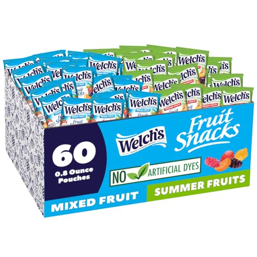 Welch's Fruit Snacks, Mixed Fruit & Summer...