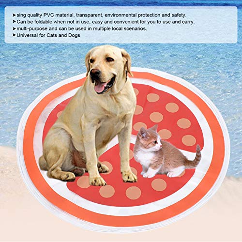 Tappetino refrigerante per cani, motivo a frutta