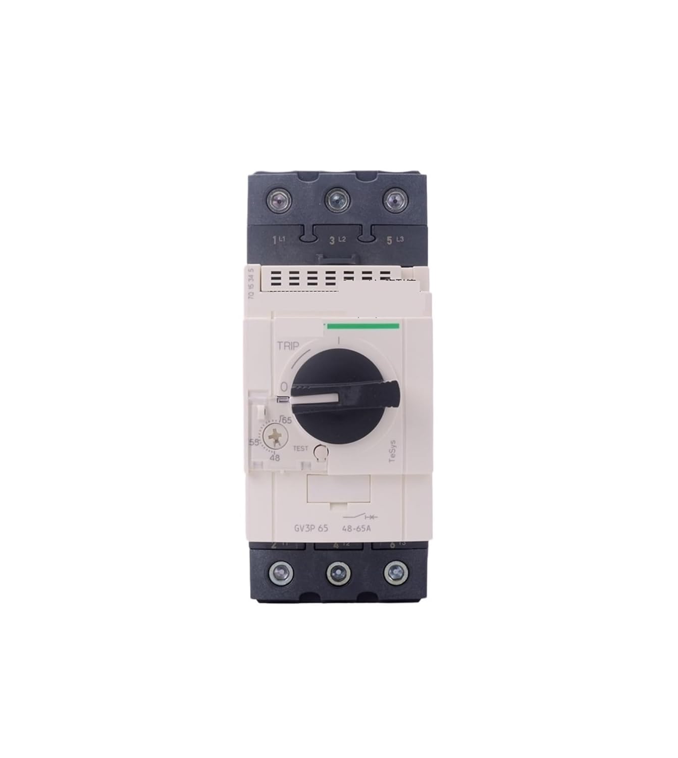 Motor Circuit Breaker GV3P65 48-65A Adjustable Thermal Magnetic Protection Switch 3 Pole for Industrial Control