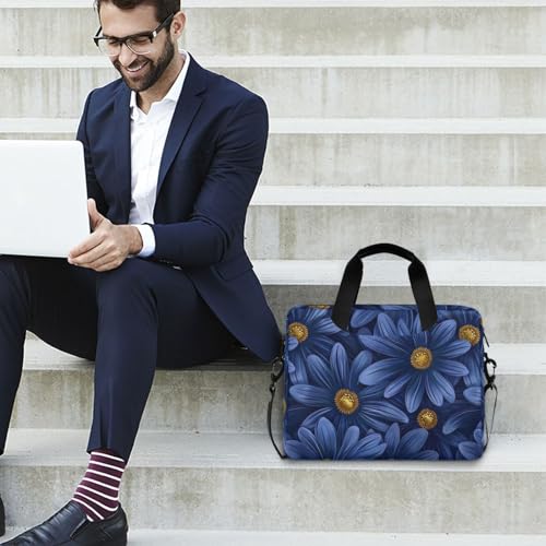 Protector para Laptop 15.6" Azul Marino con Asa y Correa miniatura 3
