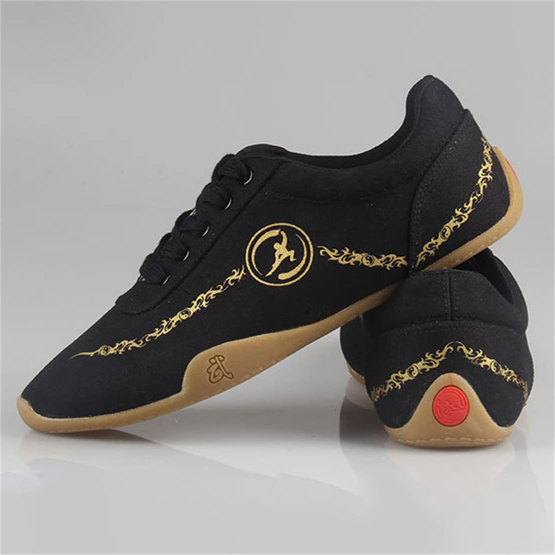 Lona Artes Marciales Zapatillas para Hombres, Respirable Kung Fu Tai-Chi Zapatos Antideslizantes Moda Qigong Wing Chun Entrenadores