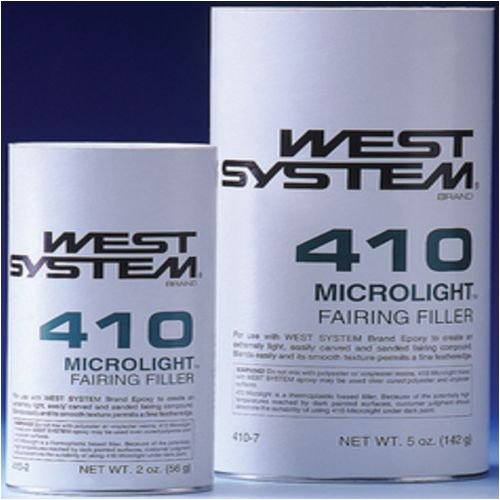 West Systems 4102 MICROLIGHT FILLER - 2 OZ DEALER DISPLAY PACKAGE