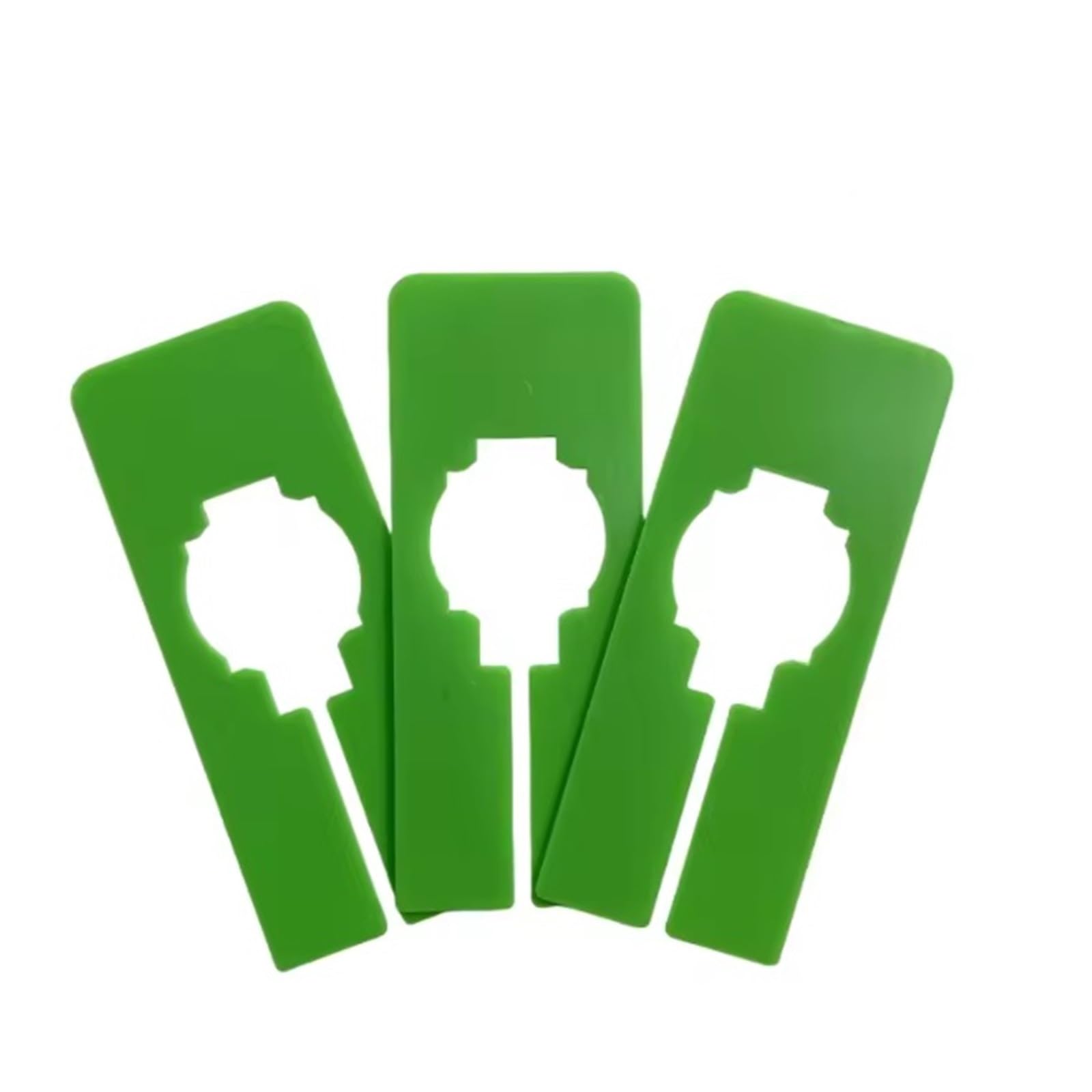 Hanger Dividers 20Pc 12.7x5.2cm Plastic Reusable Divider Closet Dividers For Shelf Hanger Separators Rack Clothing Wardrobe Bedroom Closetr for Clothing Size Type Sorting Writable and Reusab(Green)