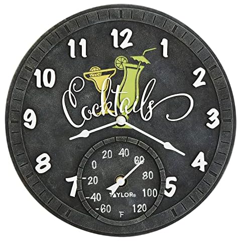 Taylor Bourbon Barrel Clock and Thermometer Cover