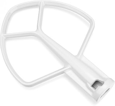 K5AB K5SS Coated Flat Beater Replacement for Kitchenaid 5 Qt Bowl Mixer