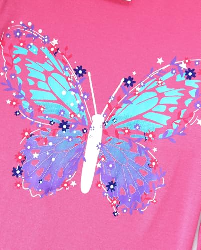 Girls 4-Piece Pajamas Cotton Christmas Pjs Set Kids Sleepwear2