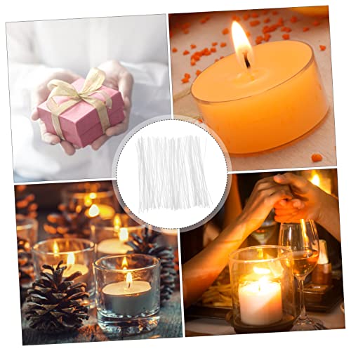 Kit para hacer velas con mechas de algodón 300pcs miniatura 6