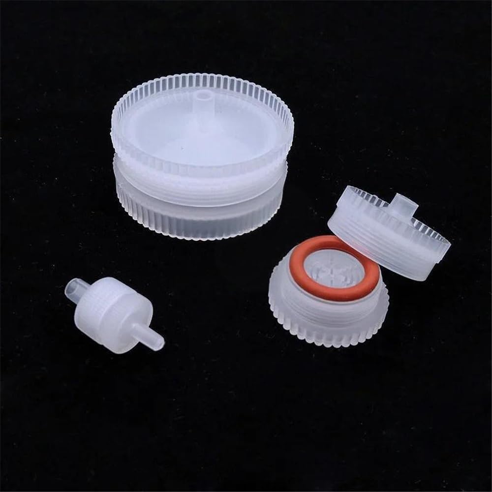 10 piezas, 20 piezas, 30 piezas de soporte de membrana microporosa de plástico reutilizable de laboratorio de 13 mm, 25 mm y 50 mm Equipamiento de laboratorio