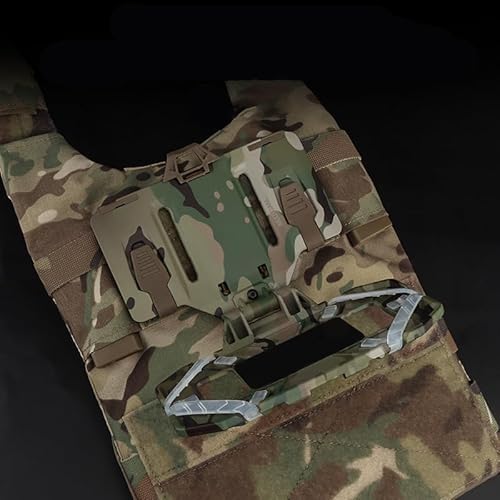 image for WoSporT Tactical Airsoft Phone Map Carrier Plate Tactical Vest Chest R