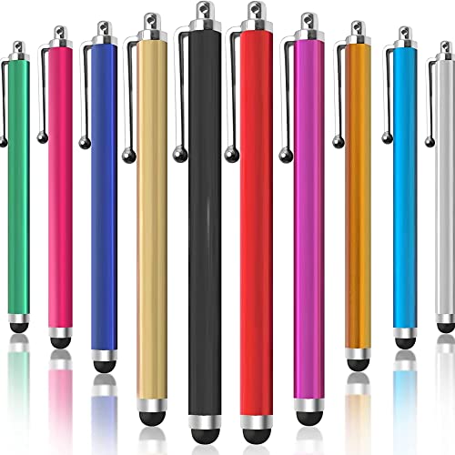 Stylus Pens for Touch Screens, Stylus Pen for iPad, Tablet Stylus Pencil, High Sensitivity & Fine Point Universal for Android  Phone  iPad Pro  Air  Android  and All Devices, 10 Pack