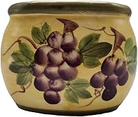 Vista 6 de ACK Tuscany Sonoma - Soporte para esponja de cerámica pintada a mano para fregadero de cocina, decoración de cocina