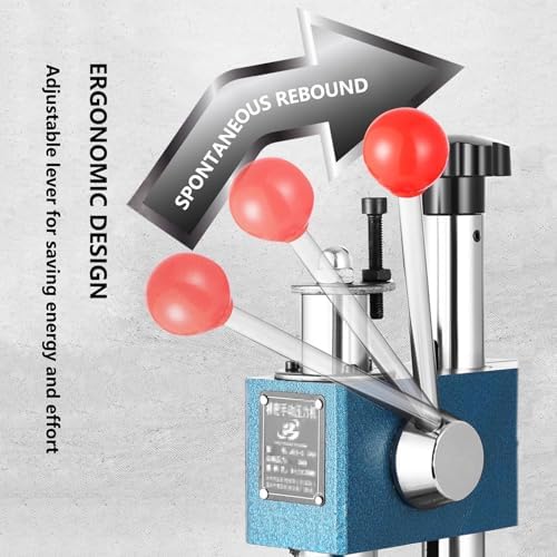 Manual Arbor Press - Heavy-Duty Precision Benchtop Tool for Bending, Stamping, Drawing & Forming - Automatic Retractable Design