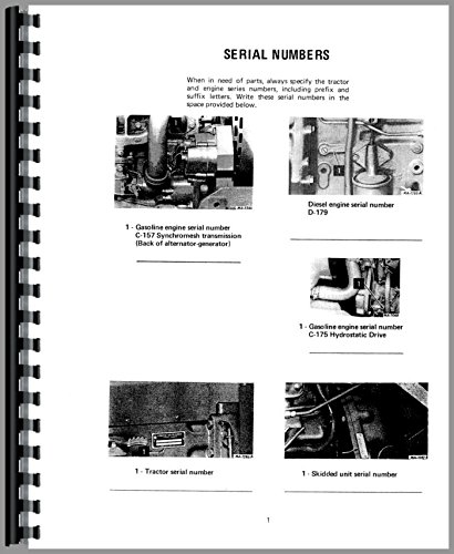 Operators Manual International Harvester 2400 2400A Industrial Tractor      Plastic Comb
