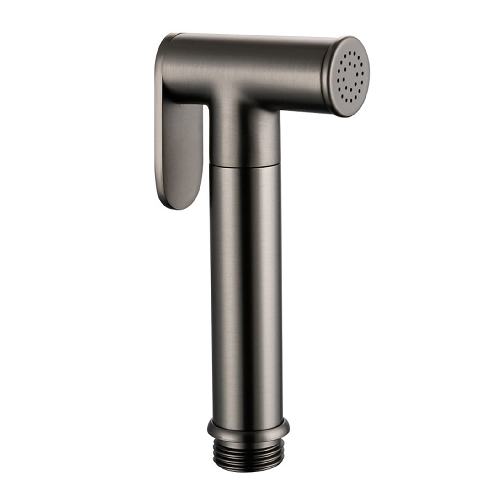Załącznik prysznicowy bidet, ręczny bidet spray, gorący i zimny, mosiądz, stal nierdzewna, spray do sprayu toaletowego, zestaw rozpylaczy toaletowych, pistolet szary j LWX