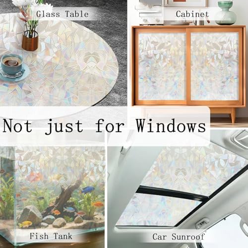 Película Decorativa de Privacidad para Ventanas 3D miniatura 3