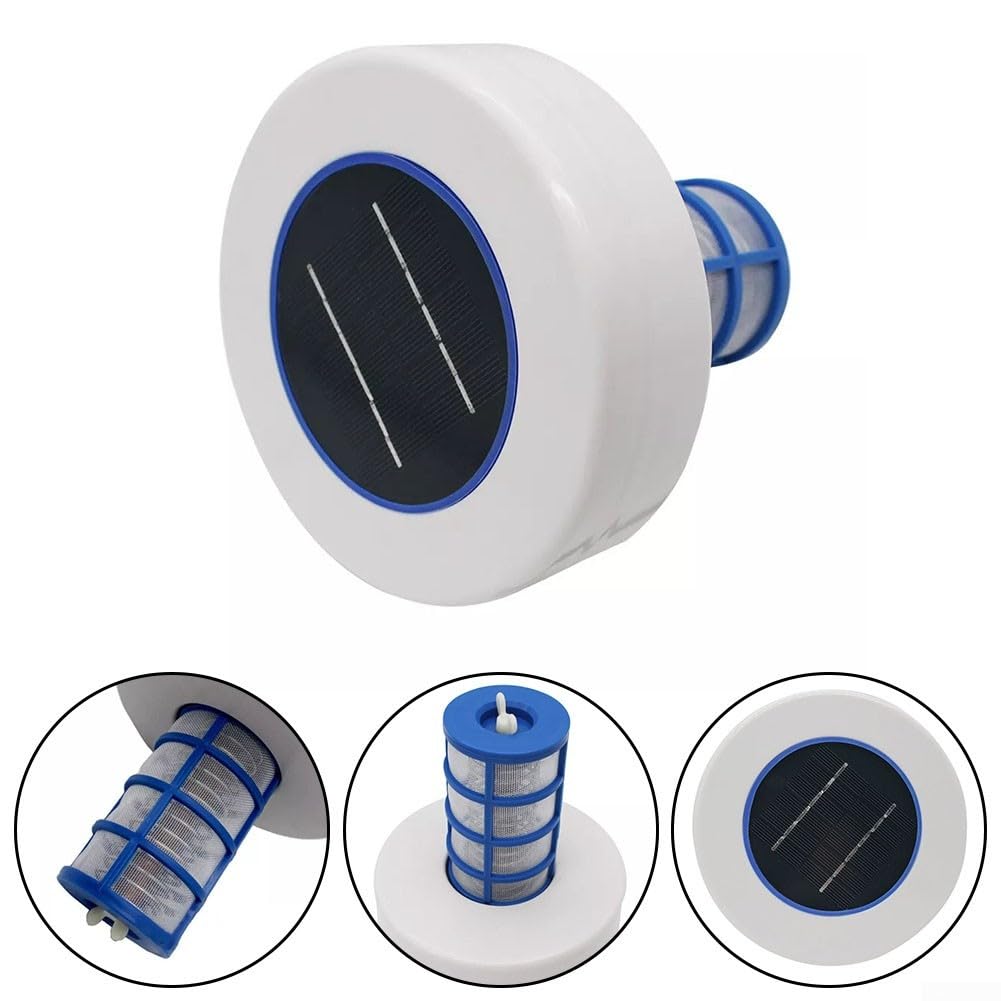Traitement de l'eau de piscine gratuit avec ioniseur solaire, pour tout type de piscine