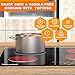 4 Burner Electric Cooktop, TOPWISH 24 Inch, Built-in Electric Stove Top, 220-240v Radiant Cooktop with Child Lock, Touch Control, Residual Heat Indicator, Overheat Protection, Hard Wire (No Plug)