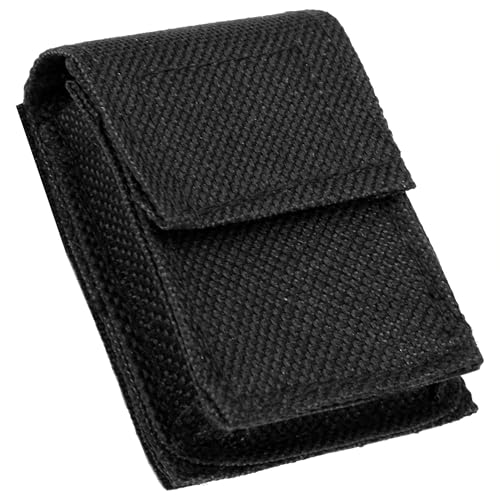 9V Acoustic Guitar Battery Pouch Black Cool Guitar Pick Pocket Carrying Case Accessories Portable...