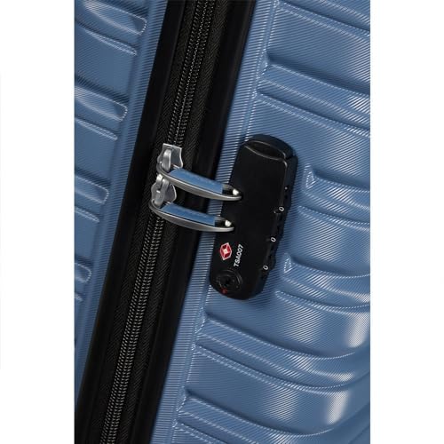 American Tourister Unisex Yetişkin Tekerlekli Valiz, Coronet Blue, Mavi, 55 CM