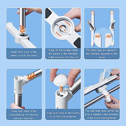 Soporte para tablet manos libres ideal para estudiar y leer libros de cocina 7