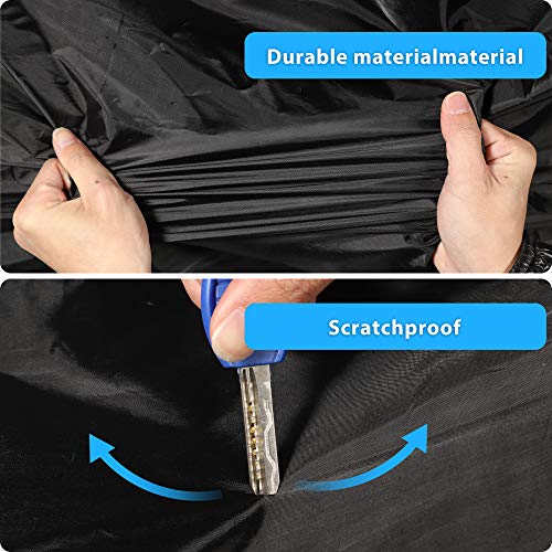 Image of UV Protection Car Cover Windproof Dustproof Scratch Resistant Outdoor Universal Full Car Covers for Sedan S