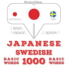 Couverture de Japanese - Swedish. 1000 basic words
