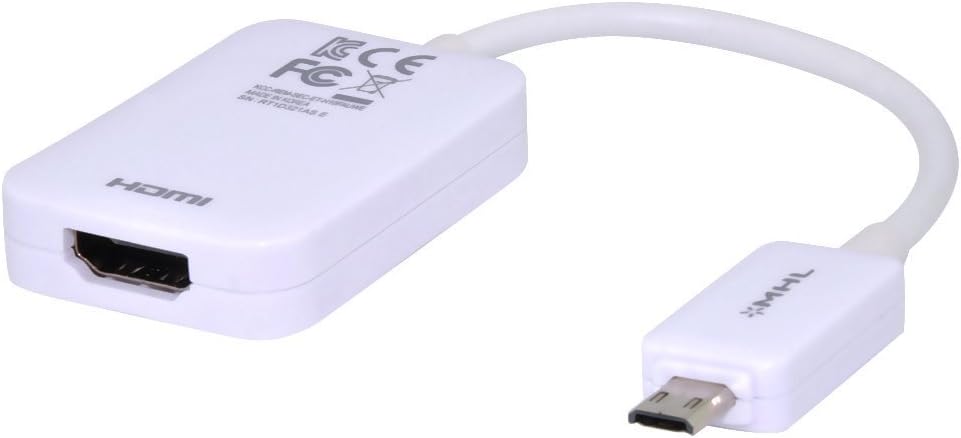 Annzon Micro USB to HDMI 1080P HDTV Adapter Cable for Samsung Galaxy S3/S4/ Note 2 MHL to HDMI Adapter
