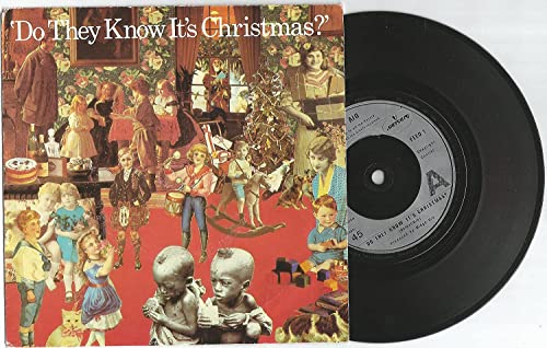 Band Aid Do They Know It's Christmas 7" Phonogram FEED1 EX/EX 1984 picture sleeve, French pressing