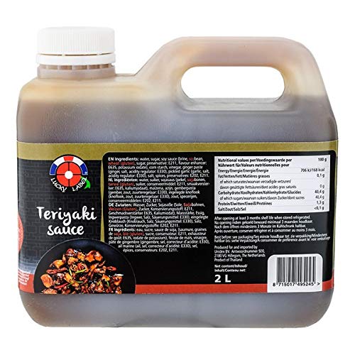 Salsa Teriyaki Lucky Label - Teriyaki Saus 2000g