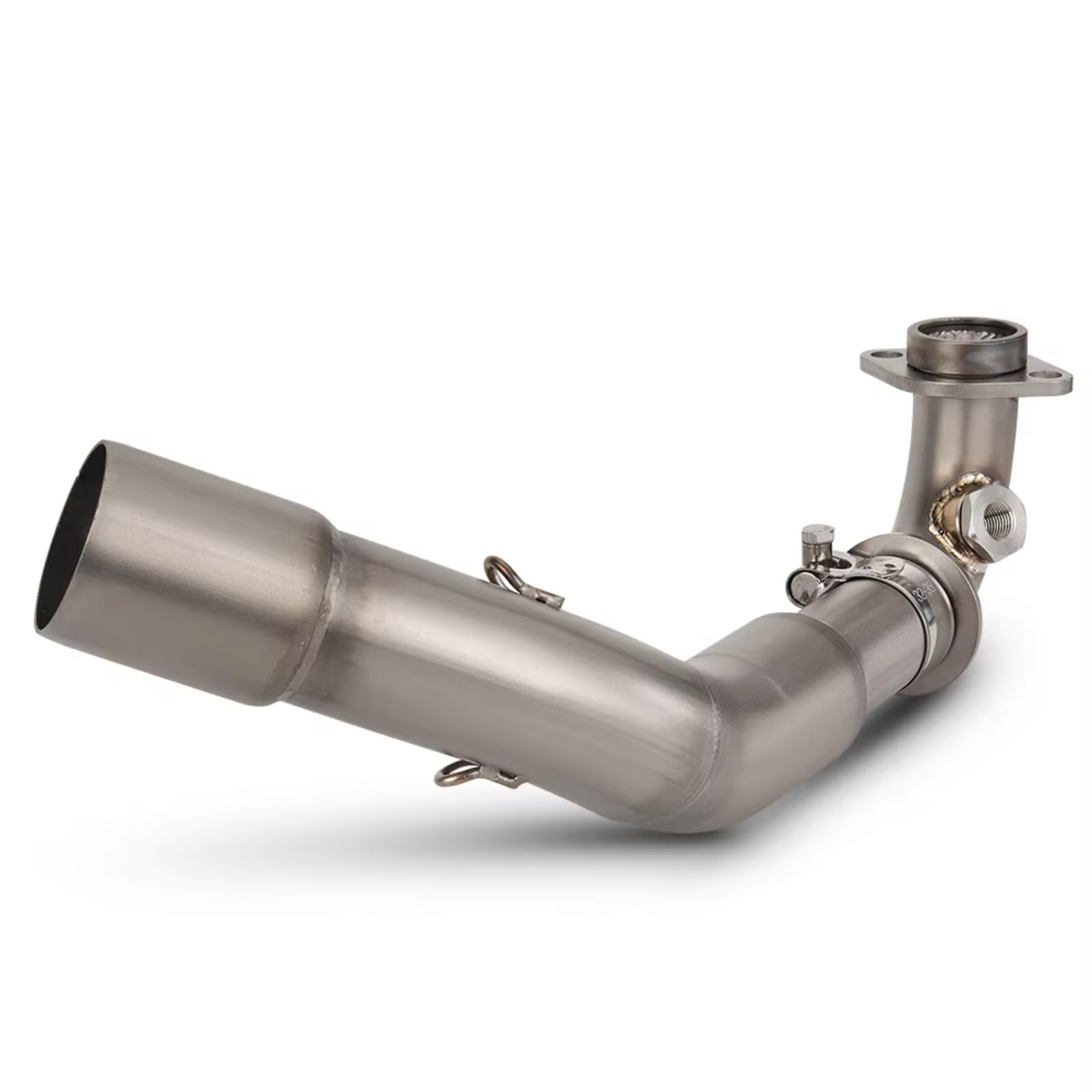 Auspuff Schalldämpfer Kompatibel Mit Vespa Für GTS-300 2008–2023, Motorrad-Auspuffkrümmer-Rohr-Set, Kopfrohr, Slip-on-Line-Auspuff-Schalldämpfer-Set