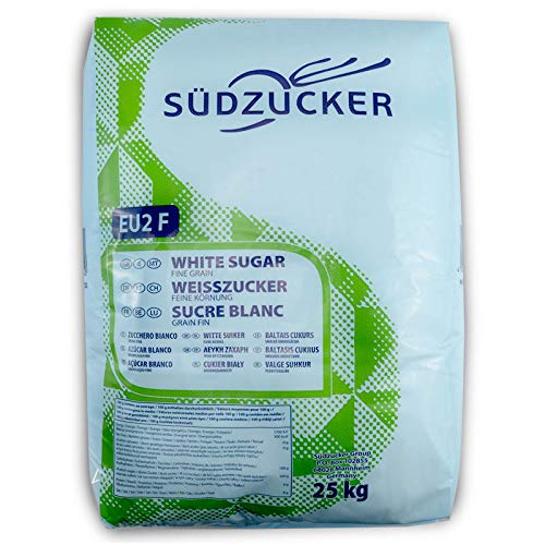 Südzucker 25 Kg Sack Zucker Fein Weißzucker Kristallzucker Raffinade