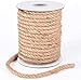 Produktbild HOMYHOME natürliche Jute bindfäden 8mm Beste Kunst Handwerk heschenk bindfäden Weihnachten Bindfäden Industrie verpackung Materialien langlebig saite für anwendungen im Garten 98.5ft