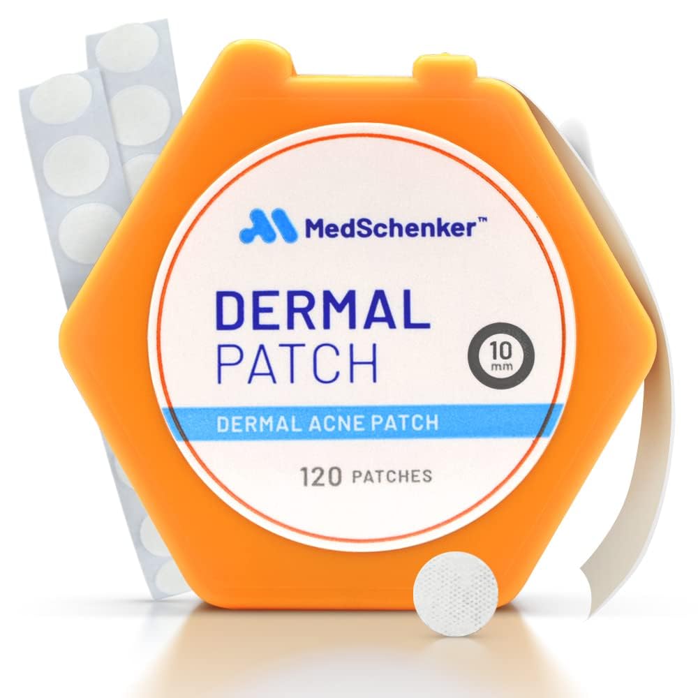 MEDSCHENKER Dermal Acne Patch- Pimple patches for face - 120 Patches